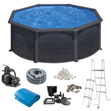 Pool Basic Rund 11250 L Ø350 cm Swim & Fun
